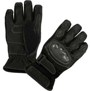 Moto rukavice MODEKA DĚTSKÉ LETNÍ RUKAVICE ČERNÉ VELIKOST M