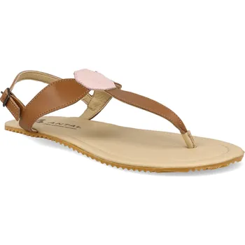 Dámské sandále Barefoot dámské sandály Antal - Marisol Brown hnědé Velikost: 39