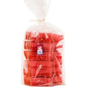 Svíčka Plovoucí svíčka Hvězda 4ks červená