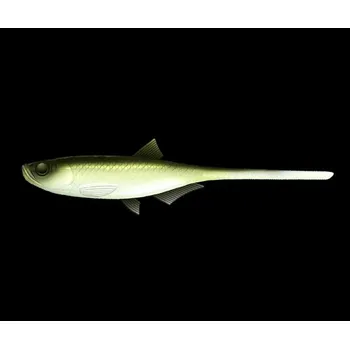 Umělá nástraha Libra Lures Gumová nástraha Bleak Slug Tail 8,2″ 21cm 35g - Olive Whitefish 031