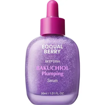 Pleťové sérum Eqqualberry Bakuchiol Plumping Serum zpevňující sérum s bakuchiolem 30 ml