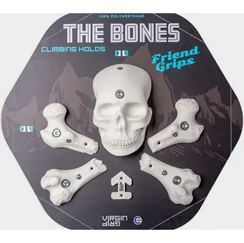 Úchyt pro horolezeckou stěnu Lezecký úchyt ve tvaru - Lezecké chyty Kosti - dárková sada