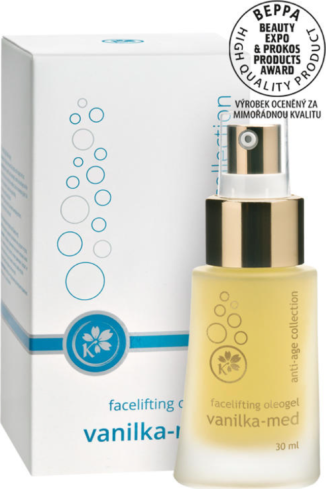 ATOK Facelifting oleogel Vanilka-med 30ml (Facelifting - v krabičce)