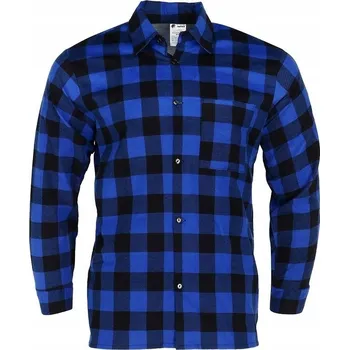 Pánská košile Pracovní košile Panther modrá bavlněná vel. L 100% bavlna CE 1 kapsa