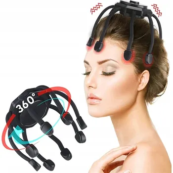 Masážní přístroj MASÁŽNÍ PŘÍSTROJ ELEKTRICKÝ VIBRAČNÍ NA HLAVU TENS MIGRENA