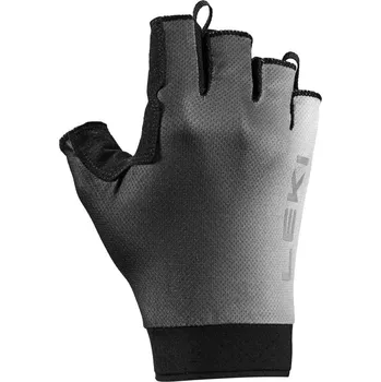 Rukavice nordic walking rukavice LEKI Nordic Active, black-grey - 9