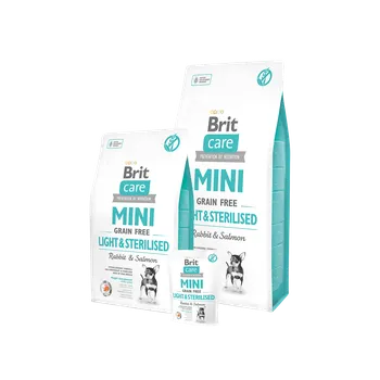 Brit Care Dog Mini Grain Free Light & Sterilised Velikosti balení: 7kg