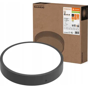 LED Průmyslová Lampa 17W 2270lm 3000K 4000K Černá s Nouzovým Modulem