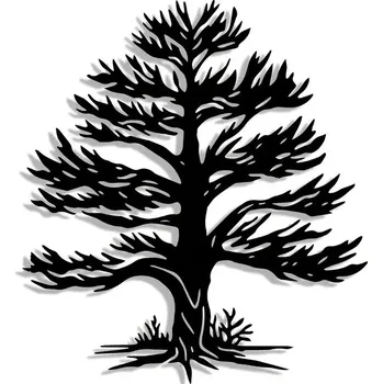 Obraz BAF Kovový znak Strom