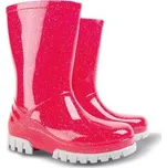 Dětské holínky Demar Twister růžový-brokát-bez vložky Velikost: 30 (EU)