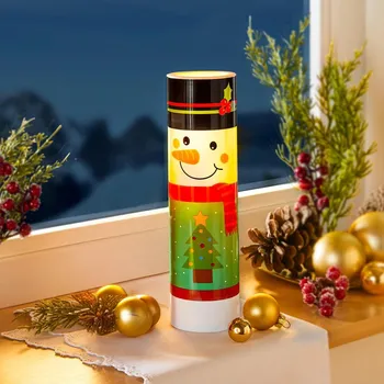 Svíčka Die moderne Hausfrau LED Svíčka Sněhulák 494673