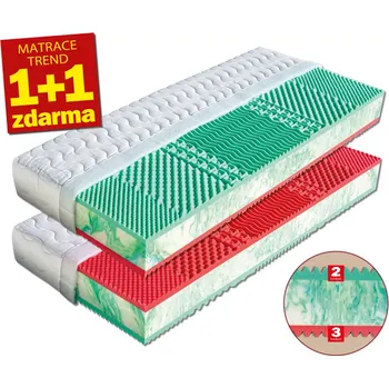 Matrace Dřevočal matrace Ema 1+1 Velikost: 200 x 90 cm aloe vera + sleva 5% po přihlášení