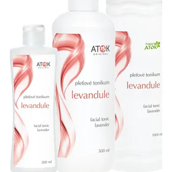 Přípravek na čištění pleti a oči ATOK Pleťové tonikum Levandule (Pleťové tonikum)