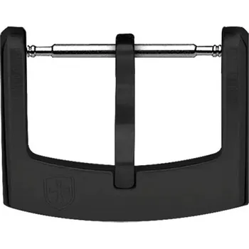 Řemínek na hodinky Trnová spona Biatec | ocelová DLC černá - 18 mm + 5 let záruka a dárek ZDARMA