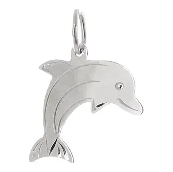 Přívěsek Stříbrný přívěšek delfín STRZ0675F