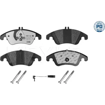 Brzdová destička Sada brzdových destiček, kotoučová brzda MEYLE 025 243 1019/PD