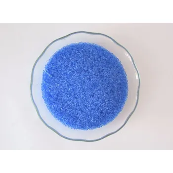 Skleněná drť čirá - MODRÁ JEMNÁ č. 5J