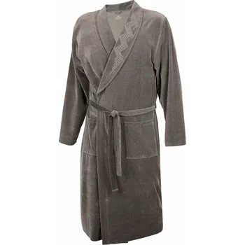 Pánský župan Pánský plyšový župan VOKAL 901 šedá M