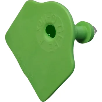 Značení hospodářského zvířete Ušní známka Q-flex polygonální malá, male, zelená