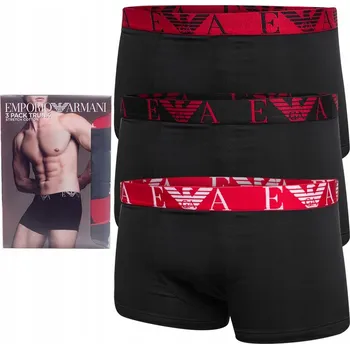 Pánské oblečení EMPORIO ARMANI EA EA7 BOXERKY 3ks XXL PÁNSKÉ DÁREK 111357 38121 PREMIUM