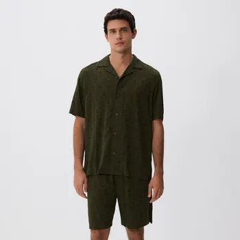 Pánské oblečení Reserved - Šortky slim fit - zelená - 9361N-87X - 9361N-87X-XL