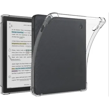 Pouzdro na tablet VSECHNONAMOBIL 110304 AIRBAG Ochranný kryt pro Kobo Libra Colour průhledný