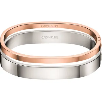 Šperk Calvin Klein Luxusní bicolor náramek Hook KJ06PD20020 5,4 x 4,3 cm - XS + 2 měsíce na vrácení zboží