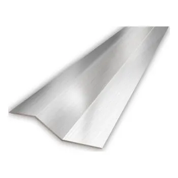 Stavební profil AP6/1 "Z" profil nerez, kartáčovaný, síla materiálu 1 mm, v: 15 mm, d: 2,5 m