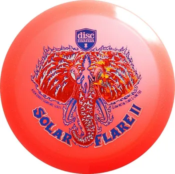 Disc golf Discmania Alden Harris Solar Flare 2 Color Glow C-line FD3 174g Růžová