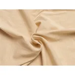 Brotex Jersey prostěradlo EXCLUSIVE 90x200cm světle béžové II.jakost