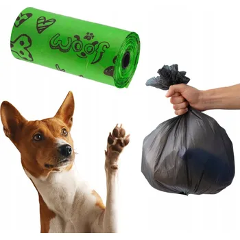 toaleta pro psa Sáčky na psí exkrementy Naczterylapy 15 ks