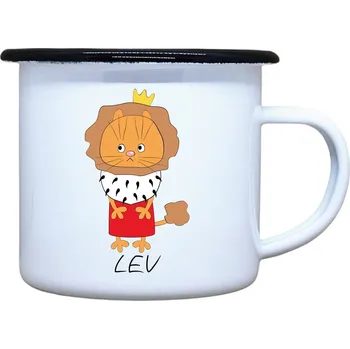 DOBRÝ TRIKO Plecháček s potiskem Zvěrokruh kočka Lev Velikost plecháčku: 330 ml