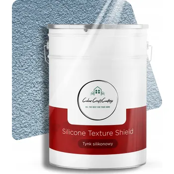 Omítka SILIKONOVÁ OMÍTKA FASÁDNÍ STRUKTURA "BERÁNEK" ZRNO 2.0mm MODRÁ 25KG F124