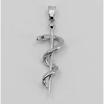 Přívěsek Steel Edge Přívěsek Aeskulapova hůl 313084001