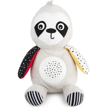 Hračka pro nejmenší Canpol babies Senzorická hračka s melodiemi a projektorem 3v1 BabiesBoo lenochod