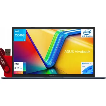 Notebook Notebook Asus VivoBook X1704ZA 17,3" Intel Core i3 24 GB / 1024 GB modrý