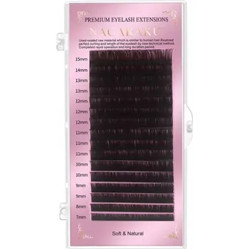 Umělé řasy Řasy Nagaraku hnědé C 0.10 10mm