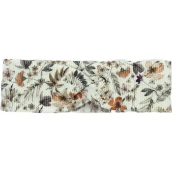 Čelenka Dětská čelenka překřížená květovaná 3m-1r