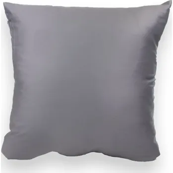 Povlak na dekorativní polštářek Brotex Saténový povlak na polštář antracitový Rozměr: 70x90
