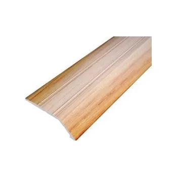 Podlahová lišta ACARA PRAHA s.r.o. AC AP6 nájezdová lišta samolepící B, hliník+fólie dub, v: 14 mm, d: 2,7 m