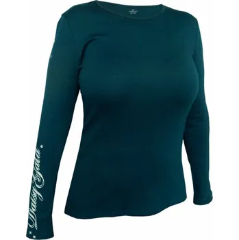 Dámské tričko Dámské tričko, dlouhý rukáv KUROCA 801 petrolejová L