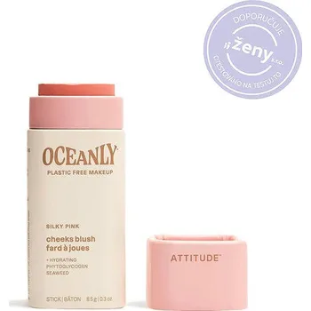 Přípravek na tvář ATTITUDE Oceanly Silky Pink 8,5 g
