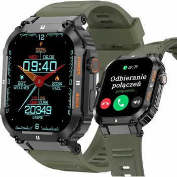 Hodinky Chytré Hodinky pro děti Gravity Chytré Hodinky sports KT6-6 zelené