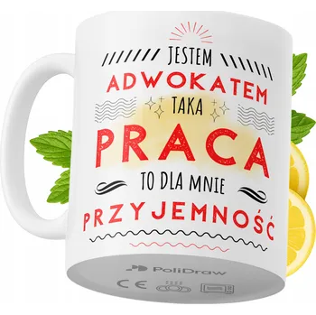 Hrnek Polidraw Hrnek Polidraw pro advokáta keramika 330 ml