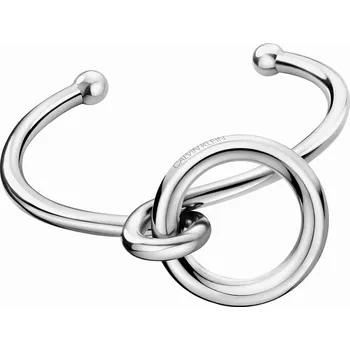 Šperk Calvin Klein Elegantní ocelový náramek Clink KJ9PMF0001 5,4 x 4,3 cm - XS + 2 měsíce na vrácení zboží