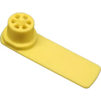 Sběratelství Ušní známka Q-flex pásková, female, žlutá