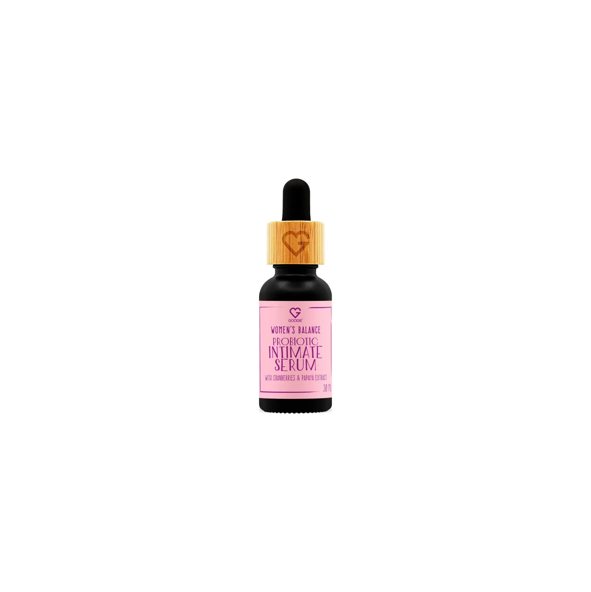 Fotografie 1 - Intimní hygienický prostředek Goodie Intimní sérum brusinka/papája 30 ml