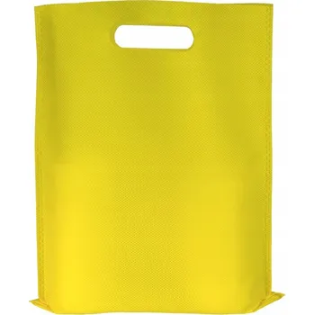 Nákupní taška Látková taška 40 x 35 cm žlutá