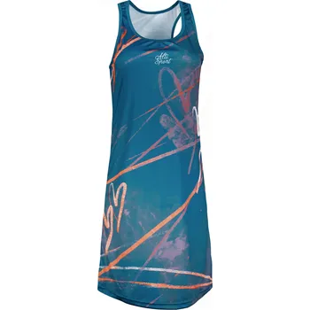 Dámské šaty Dámské funkční šaty premium ALTISPORT VOJ/ALW082SAT01 PETROLEJOVÁ XS