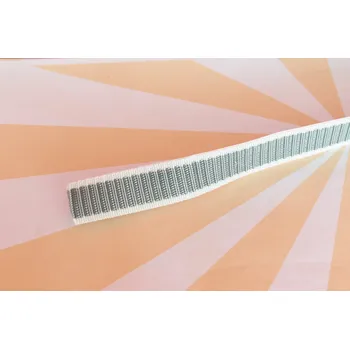 Roleta Ovládací popruh pro venkovní rolety 22mm šedo-bílý